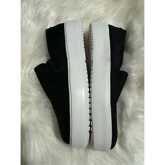 Steve Madden Roque black slip on platform sneakers 11 - Picture 3 of 6